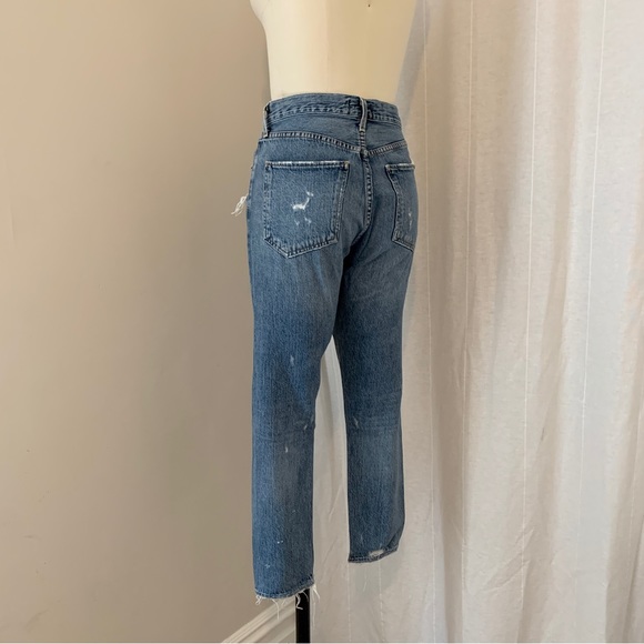 Agoldie Distressed Denim Jeans Size 27 - Picture 2 of 7